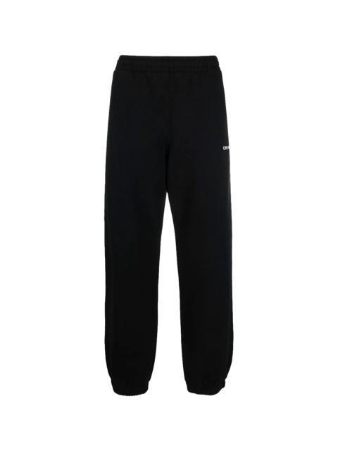 Off-White Caravaggio Saint Jerome Writing Diag Sweatpants "Black / White" OMCH029C99FLE0041001
