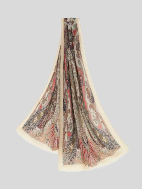 Etro MULTICOLOURED CASHMERE SCARF