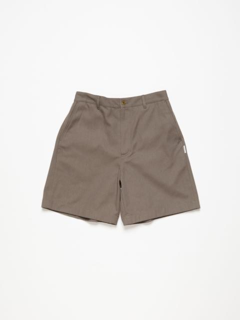 Regular fit shorts - Hazelnut brown