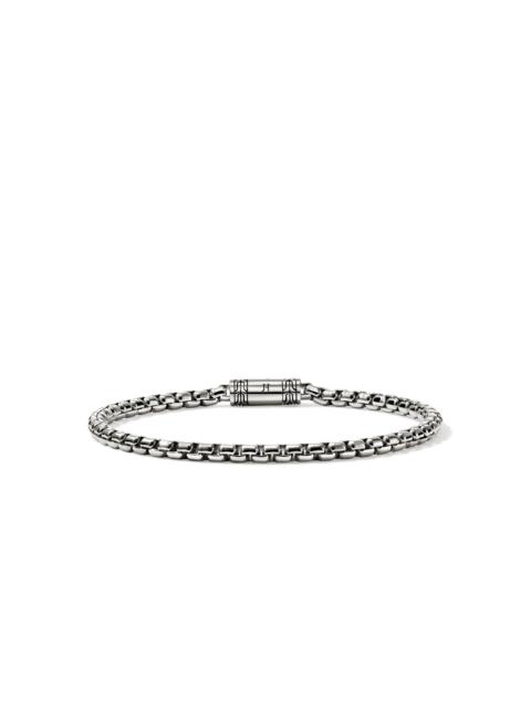 Box Chain Bracelet, Sterling Silver, 3.7MM