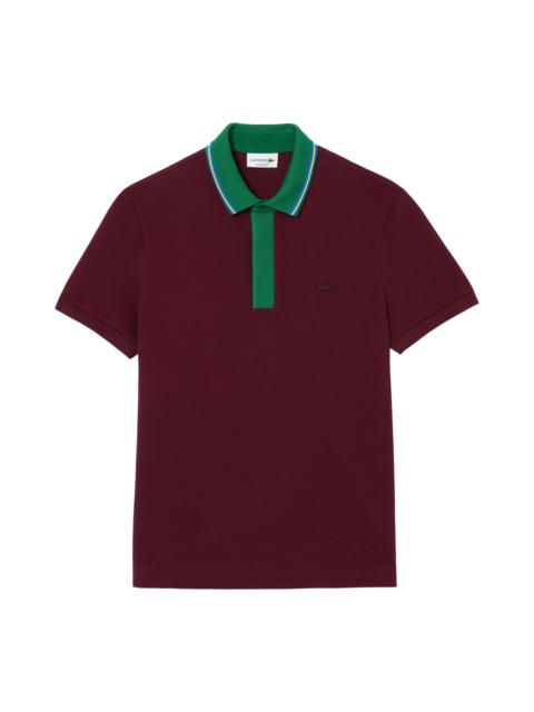 Regular Fit Tipped Cotton Piqué Polo