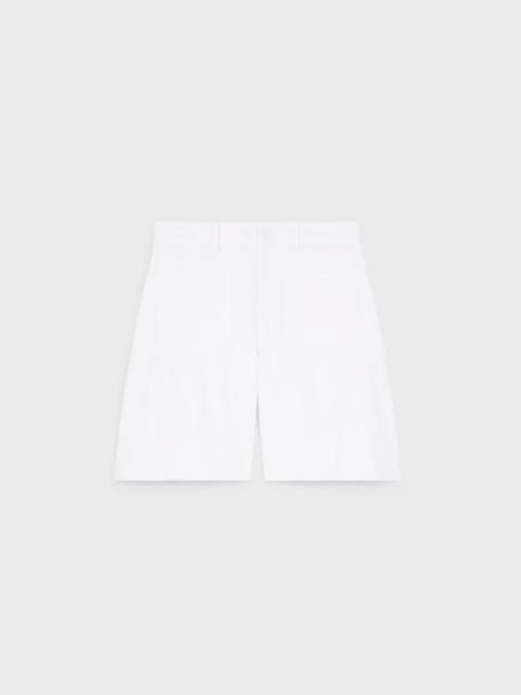 CELINE shorts 004 IN INDIGO cotton DENIM