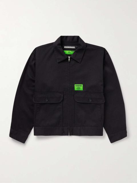 NEIGHBORHOOD + Dickies® Logo-Embroidered Appliquéd Twill Jacket