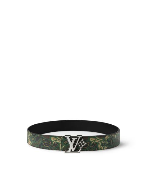 Louis Vuitton LV Flower Camoflage 40mm Reversible Belt