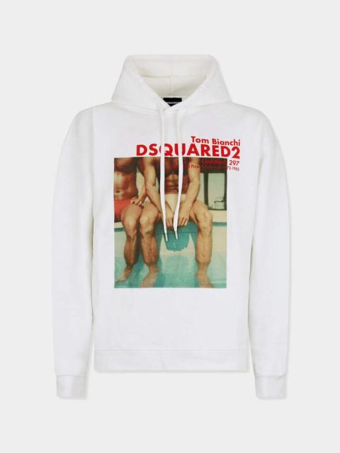 DSQUARED2 TOM BIANCHI X D2 RELAX FIT HOODIE