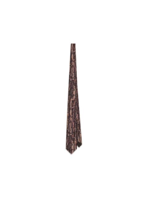 Dolce & Gabbana abstract-print twill tie