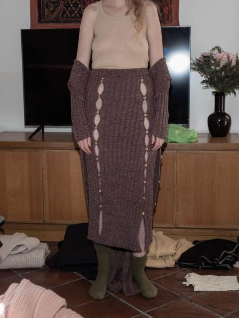 BASERANGE Loulou Skirt
                  - Organic Cotton Rib