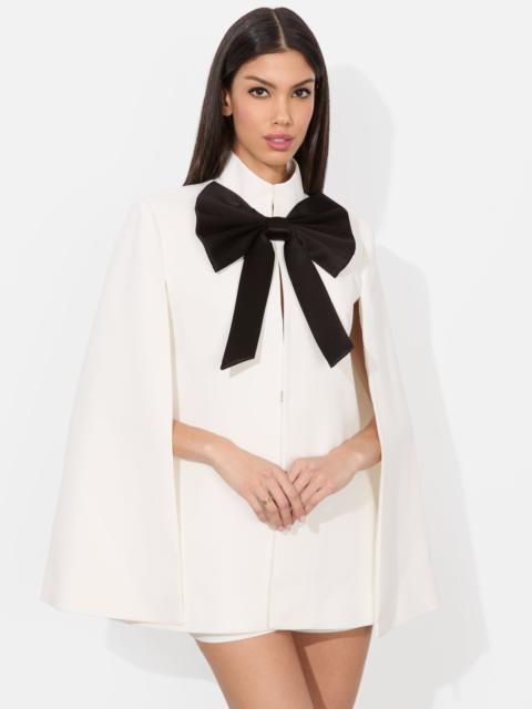 Alice + Olivia PHILIPPA BOW CAPE