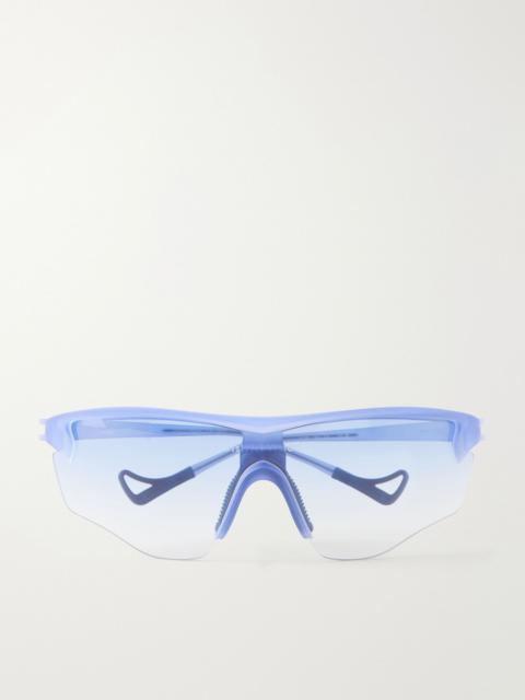 District Vision Junya Racer D-Frame Polycarbonate Sunglasses Blue