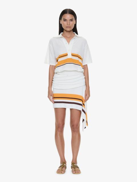 CHRISTOPHER ESBER Straccio Knitted Extension Drape Mini Skirt