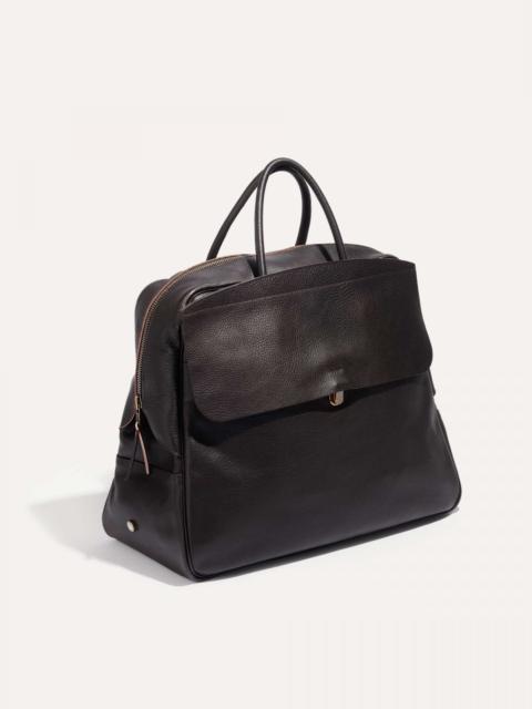 Bleu de Chauffe ZOOM TRAVEL BAG - DARK BROWN