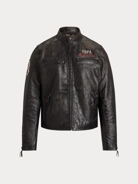 Polo Ralph Lauren PRL x TÓPA Star Winds Leather Jacket