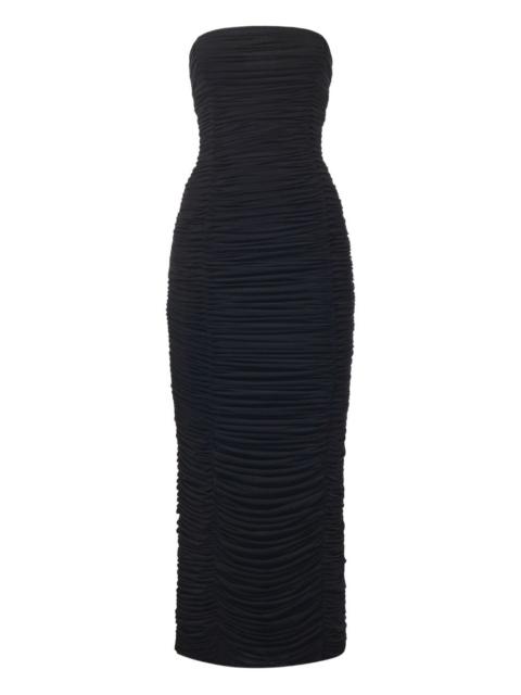 MAGDA BUTRYM ruffled strapless dress