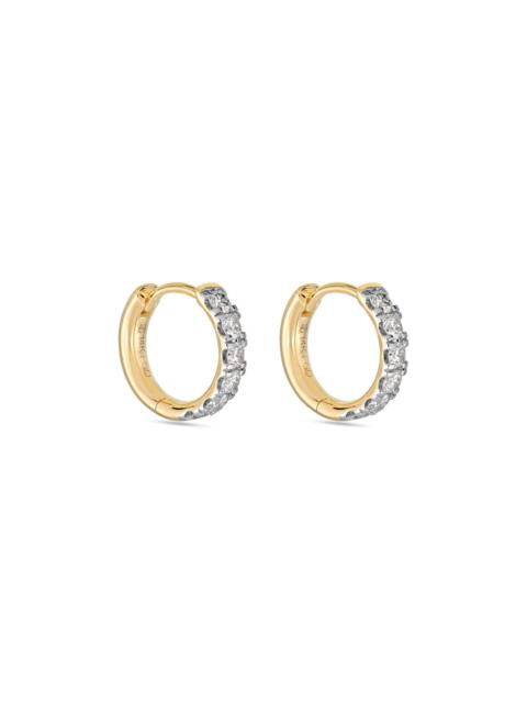 STONE AND STRAND LAB-Created Bold Cartilage Hoops
