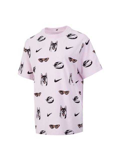 Nike (WMNS) Nike AS W Nike Sportswear BF Dog AOP Regal PINK DJ1833-695
