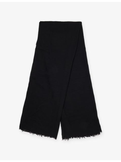 Rick Owens Emily Wool, Silk And Cashmere Scarf