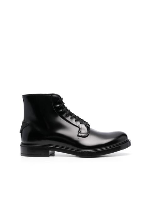 leather ankle boots