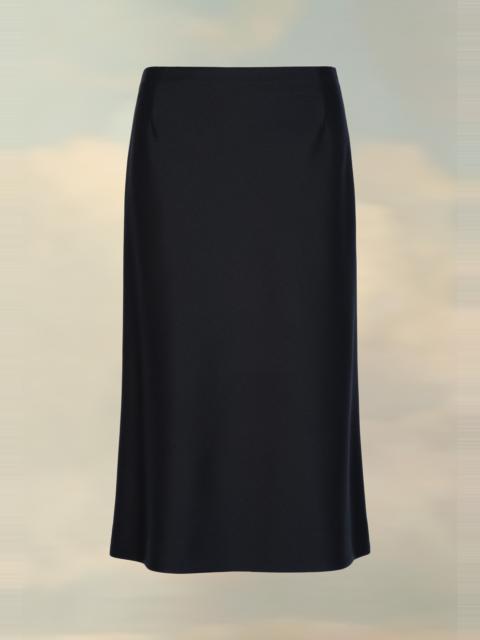 Maison Margiela Wool Twill A-Line Skirt