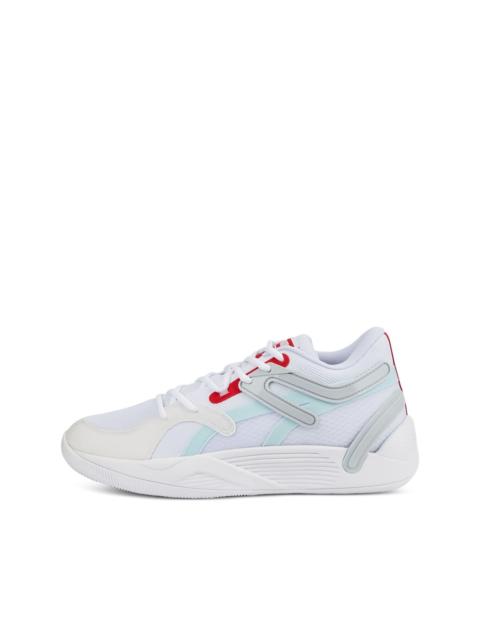 PUMA TRC Blaze Court "White/Light Aqua" sneakers