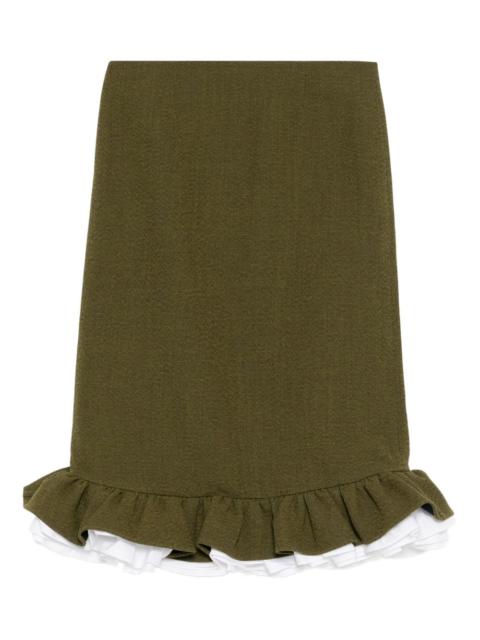 SHUSHU/TONG wool skirt
