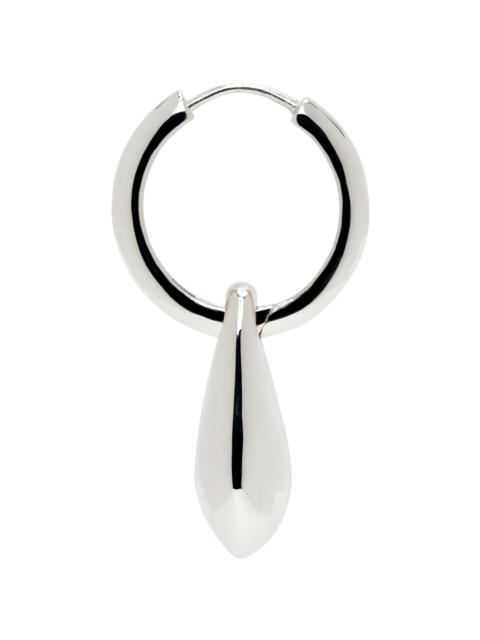 Parts of Four Silver Chrysalis Single Earring