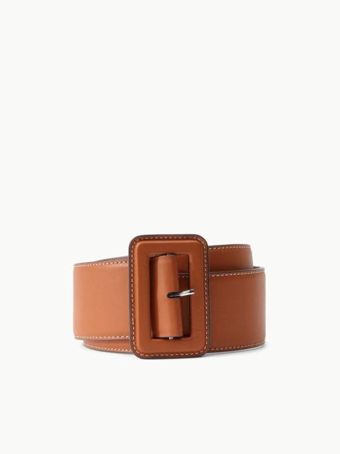 STAUD STAUD WIDE WAIST BELT TAN