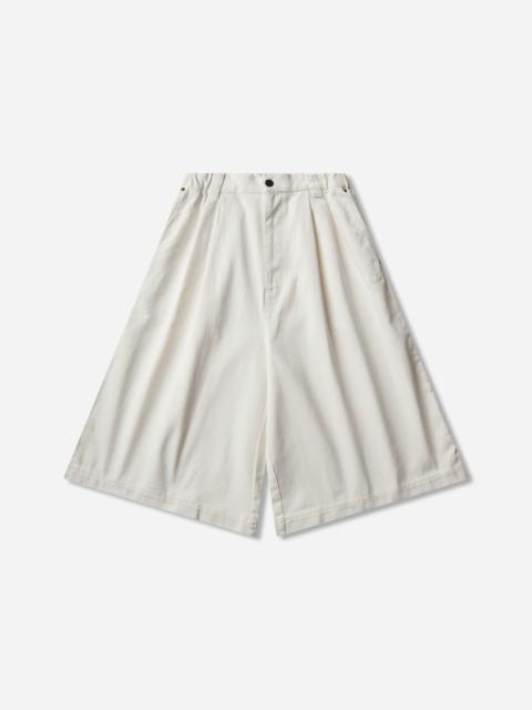 adidas Men's Denim Jorts Cloud White