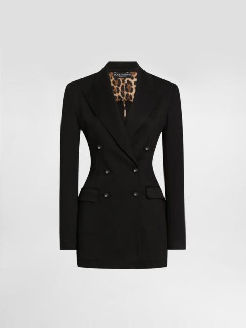 Dolce & Gabbana Double-breasted Milano rib jacket