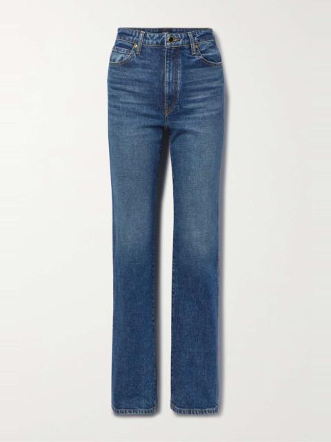KHAITE Danielle high-rise slim-leg jeans