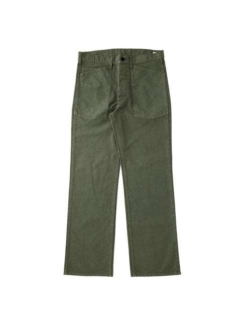 visvim CARPENTER PANTS DMGD OLIVE