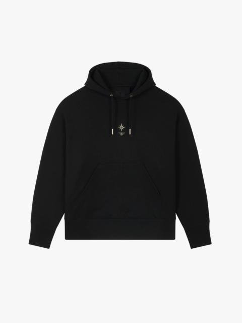 Givenchy OVERSIZED HOODIE WITH METALLIC EMBROIDERIES