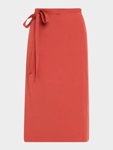Vince Straight Wrap Skirt