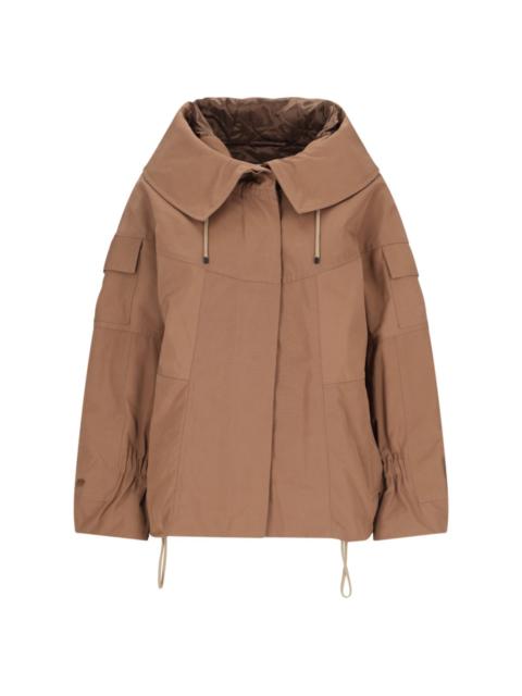 MAXI TECHNICAL HOODED JACKET