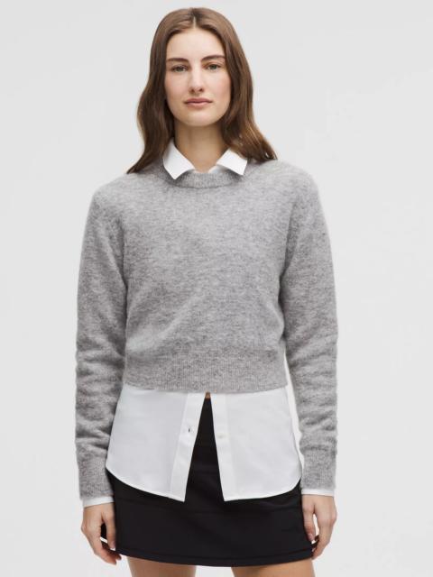 lululemon Alpaca Wool-Blend Cropped Sweater