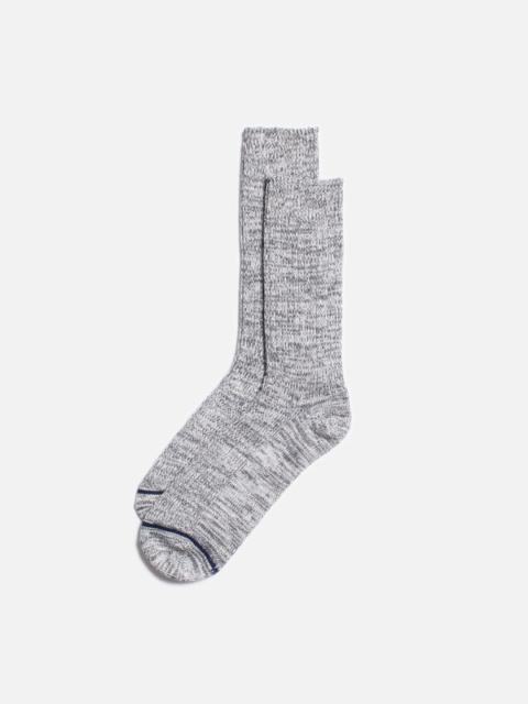 Nudie Jeans Mens Chunky Socks Greymelange
