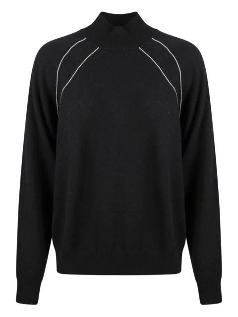 PESERICO high-neck long-sleeve sweater