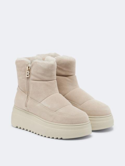 BOGNER Stockholm suede snow boots