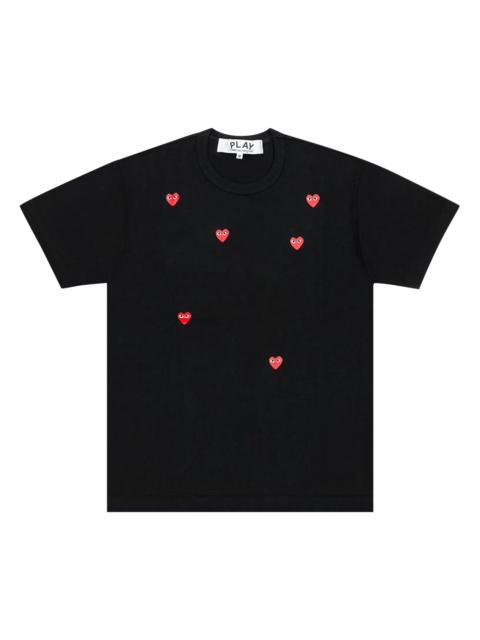 Comme des Garçons Multi Red Heart Tee 'Black'