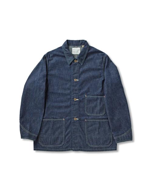 FULLCOUNT 2015-1 - Denim Chore Jacket Indigo Blue