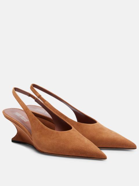 PARIS TEXAS Nina 50 suede wedges