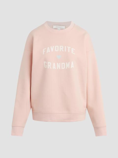 Favorite Daughter Women's The Favorite Grandma Sweatshirt - Pale Pink Gardenia