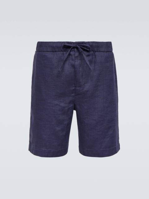 FRESCOBOL CARIOCA Felipe linen and cotton shorts