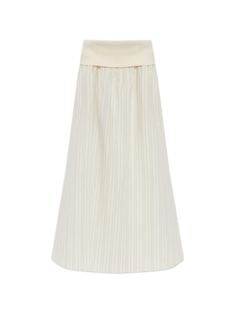 SAMSØE SAMSØE Sathea striped maxi skirt