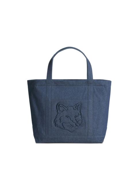 Maison Kitsuné large Fox Head tote bag