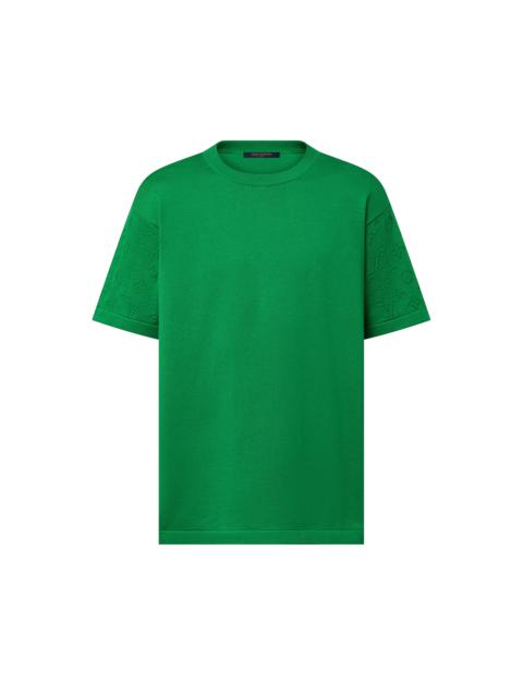 Louis Vuitton Short-Sleeved Signature Crewneck