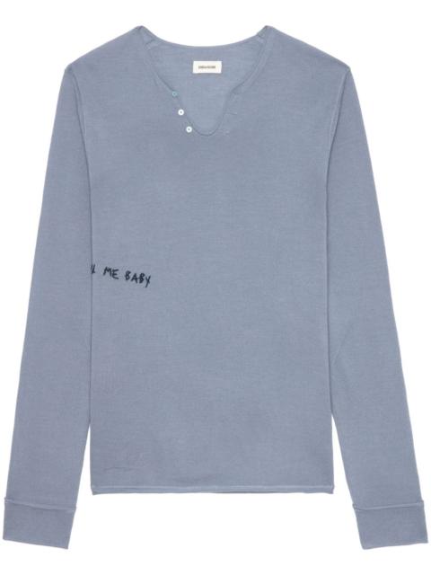 Zadig & Voltaire We Wording jumper