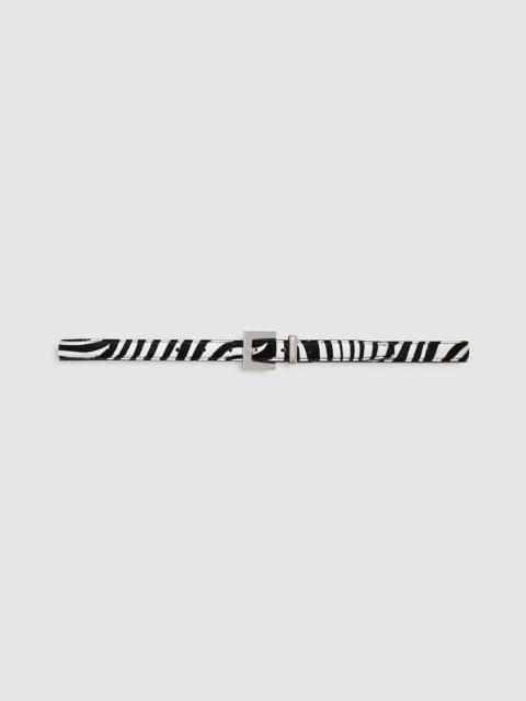 ANINE BING Nicola Belt - Zebra