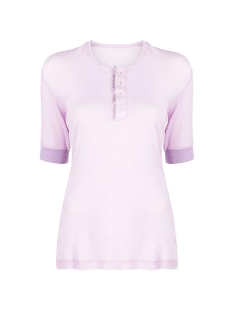 round-neck short-sleeve T-shirt