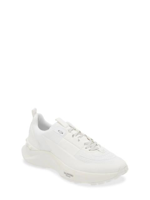 Rockstud Knit Sneaker