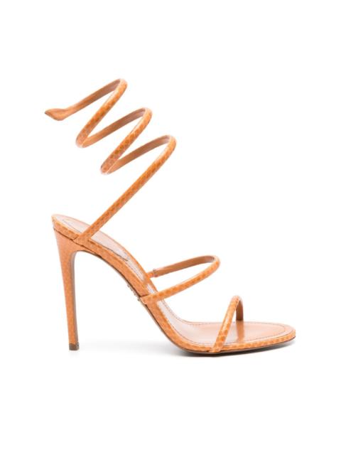RENE CAOVILLA 110mm leather sandals